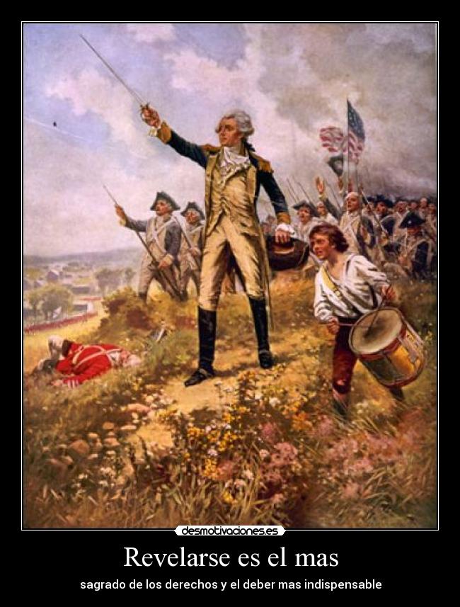 Revelarse es el mas - sagrado de los derechos y el deber mas indispensable