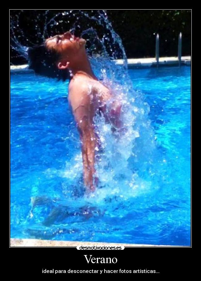 Verano - ideal para desconectar y hacer fotos artísticas...