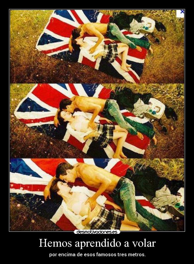 Hemos aprendido a volar -
