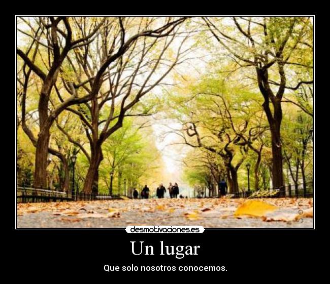 Un lugar - 