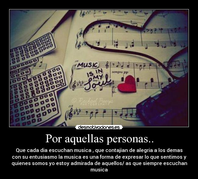 Por aquellas personas.. - 