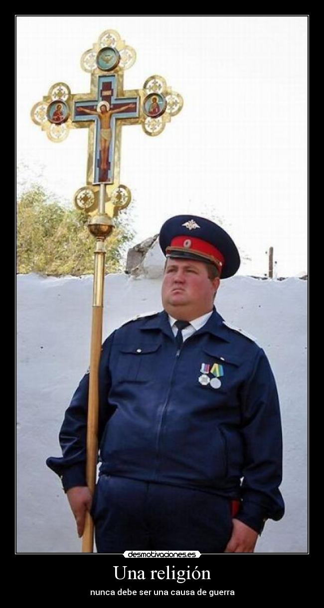 Una religión -