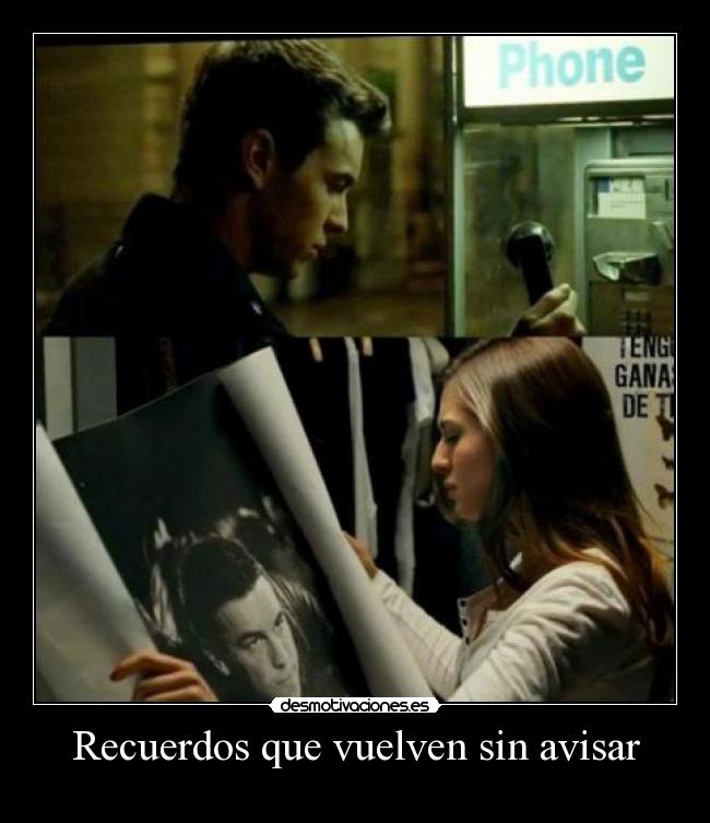 Recuerdos que vuelven sin avisar -