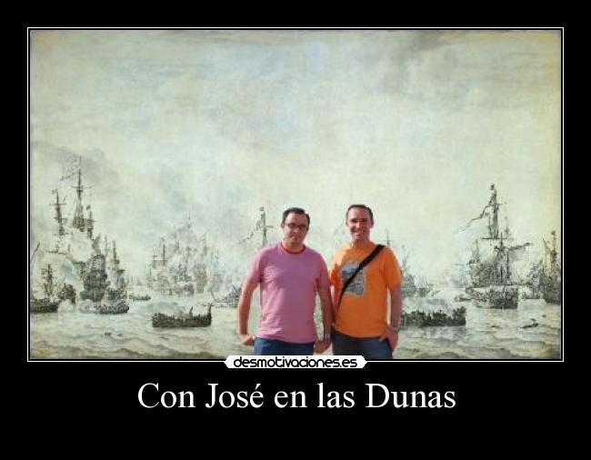 Con José en las Dunas - 