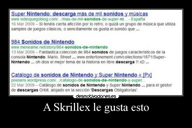 A Skrillex le gusta esto - 