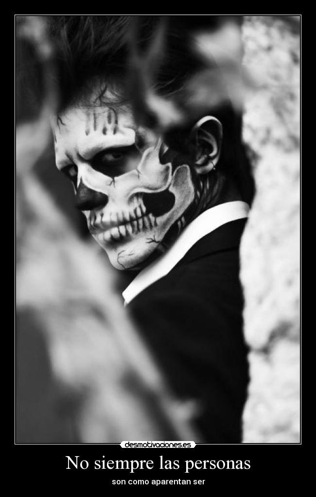 No siempre las personas -