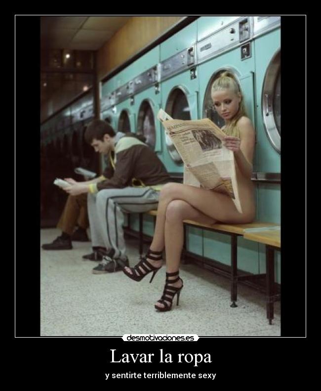 Lavar la ropa -