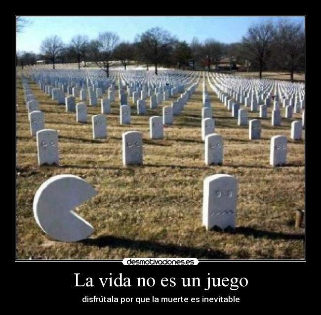 La vida no es un juego -
