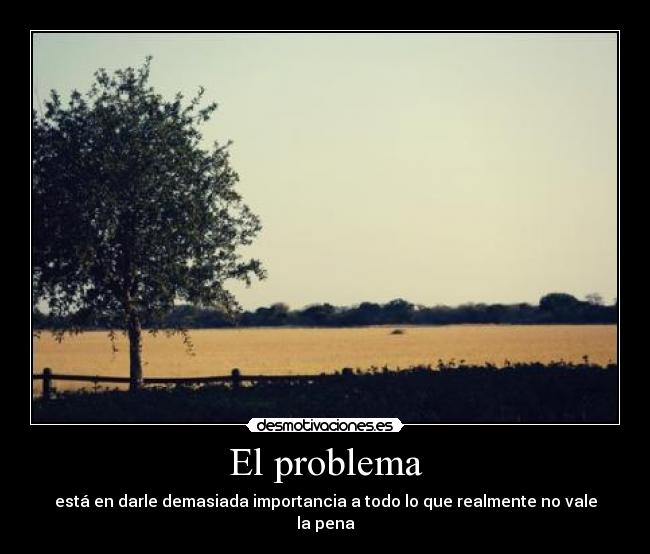 El problema - 