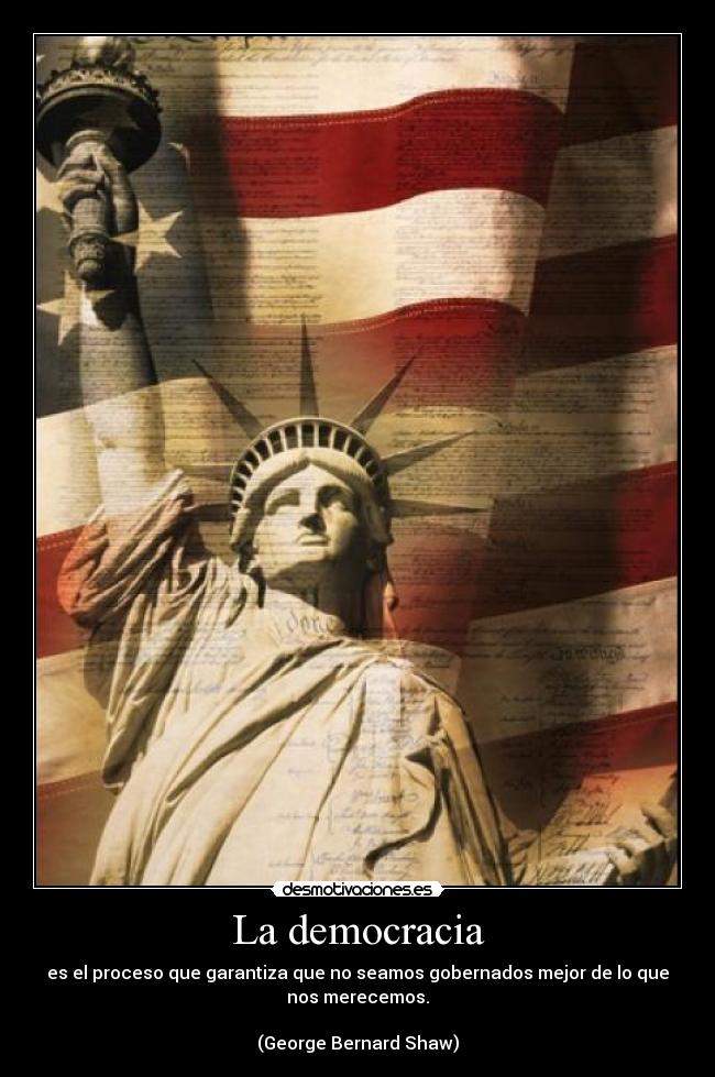 La democracia - 