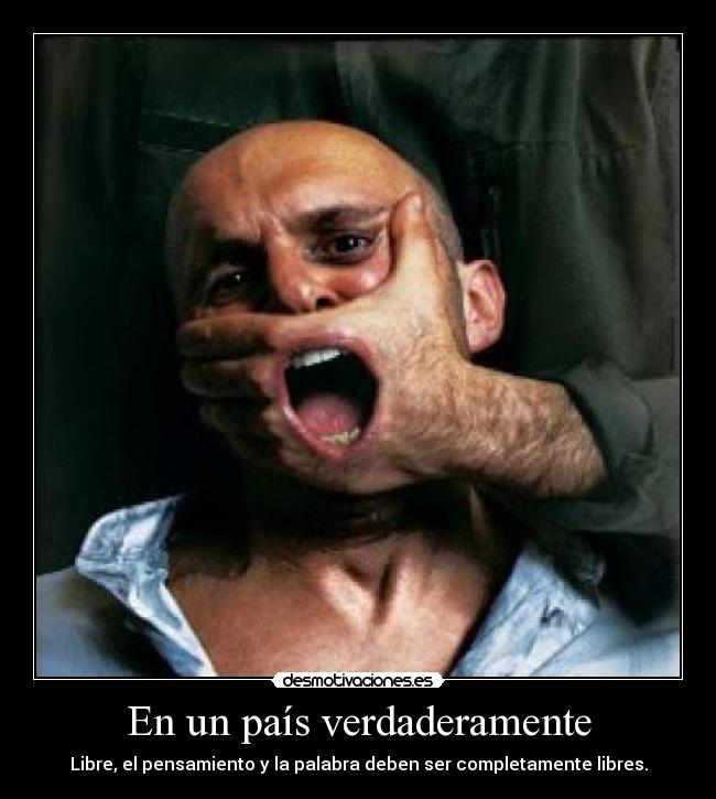 En un país verdaderamente -