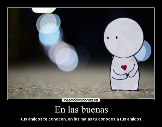 En las buenas -