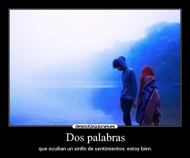 Dos palabras -