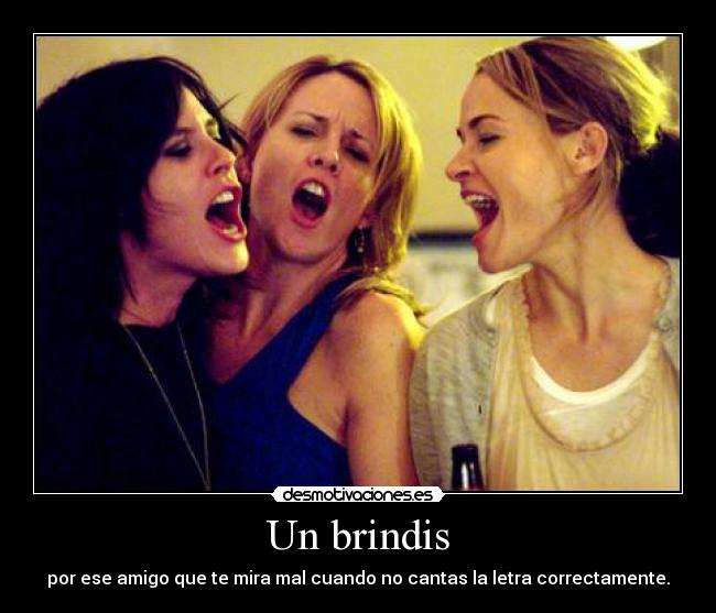 MUSICA Y LETRA DE LOS BRINDIS musica y letra de los brindis:
