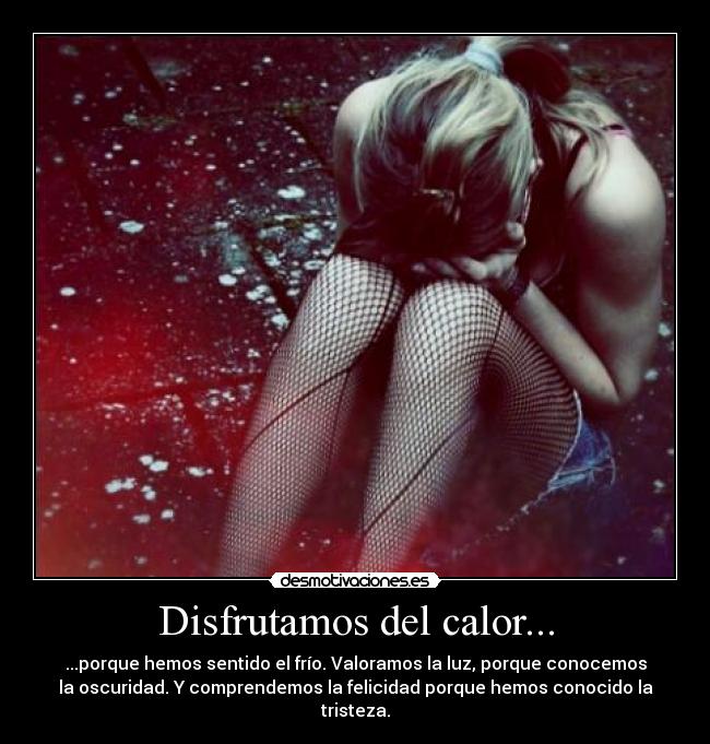 Disfrutamos del calor... - 