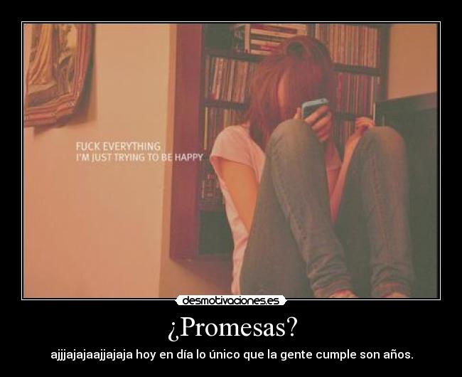 carteles promesas sabes desmotivaciones