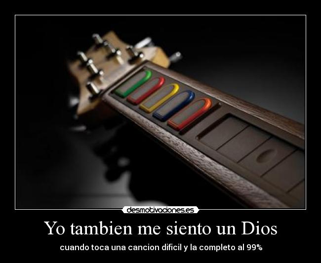Yo tambien me siento un Dios - 