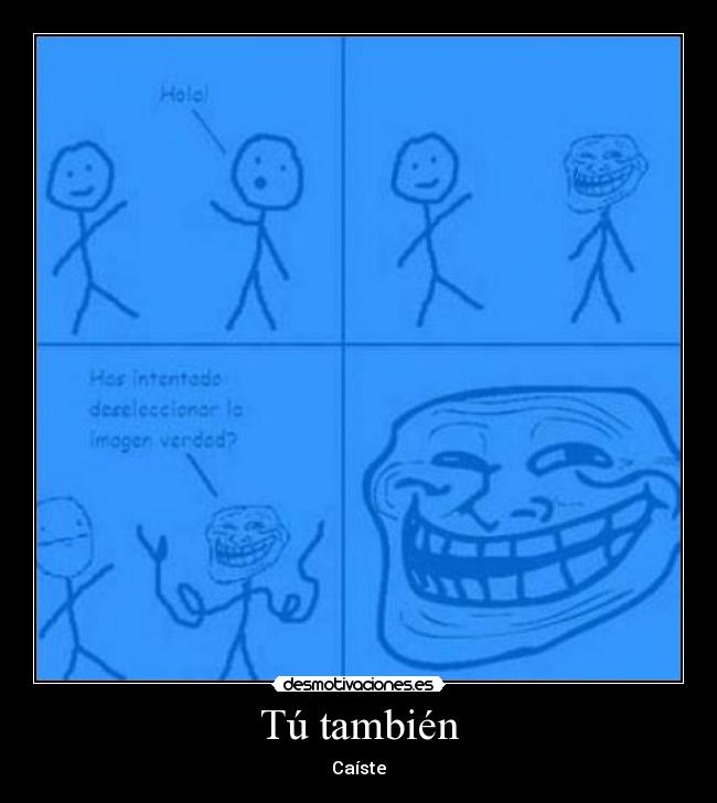 carteles caiste desmotivaciones