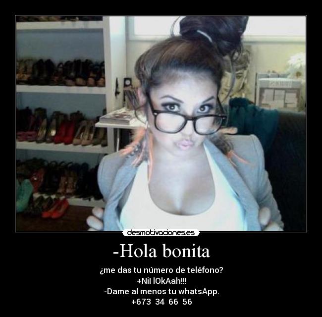 -Hola bonita - 