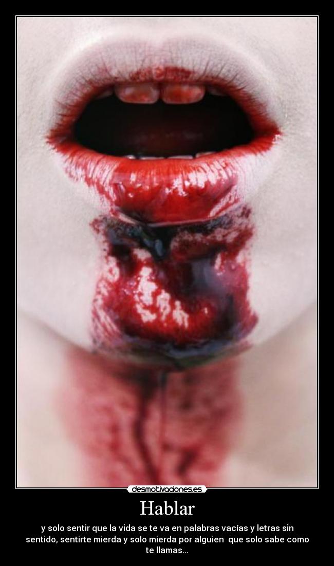 Hablar -