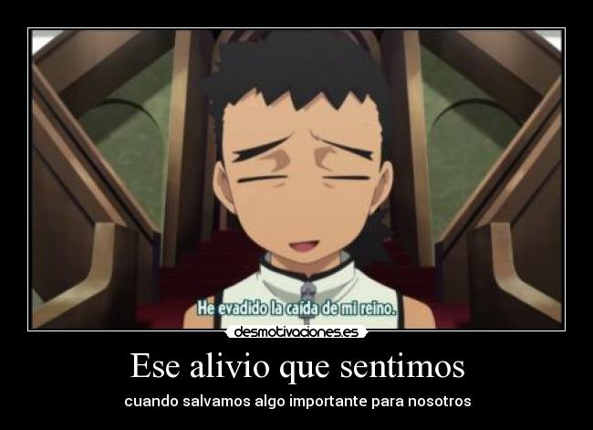 carteles alivio nose ocurrio nada mas desmotivaciones