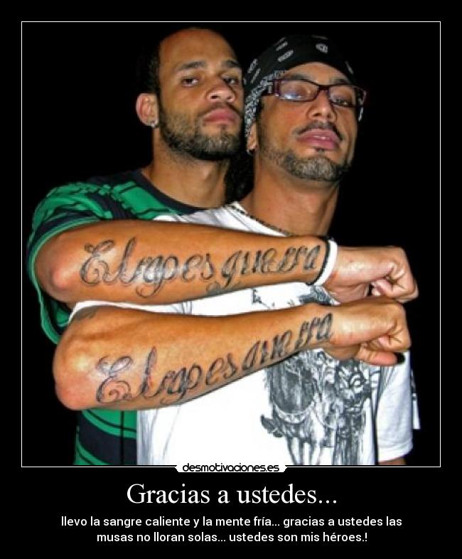 Gracias a ustedes... - 