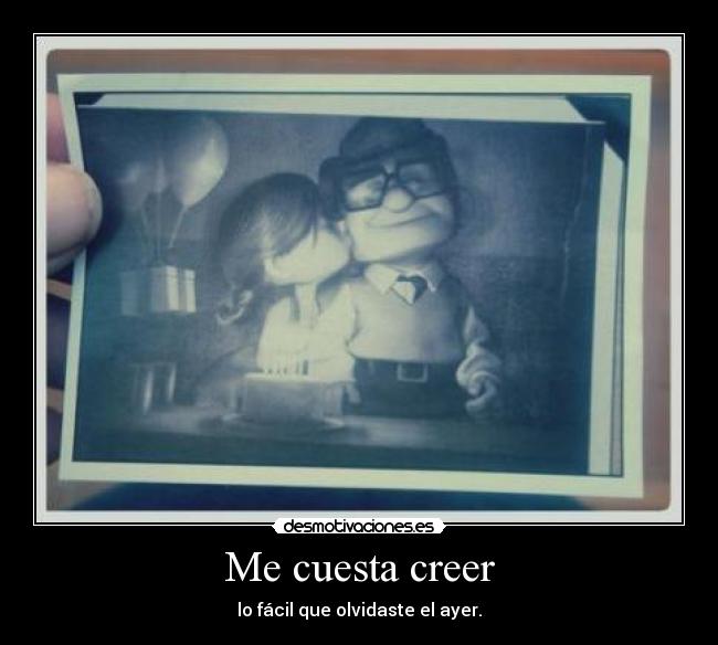 Me cuesta creer -