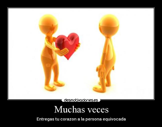 Muchas veces -