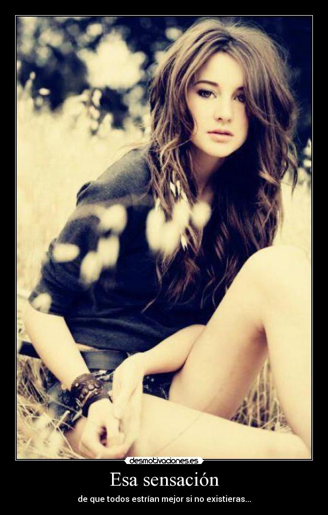 Esa sensación -
