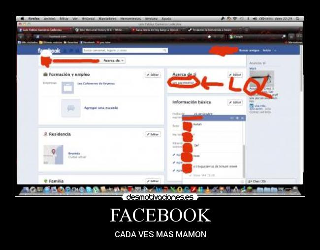 carteles facebook facebook desmotivaciones