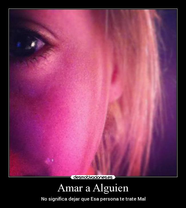 Amar a Alguien -