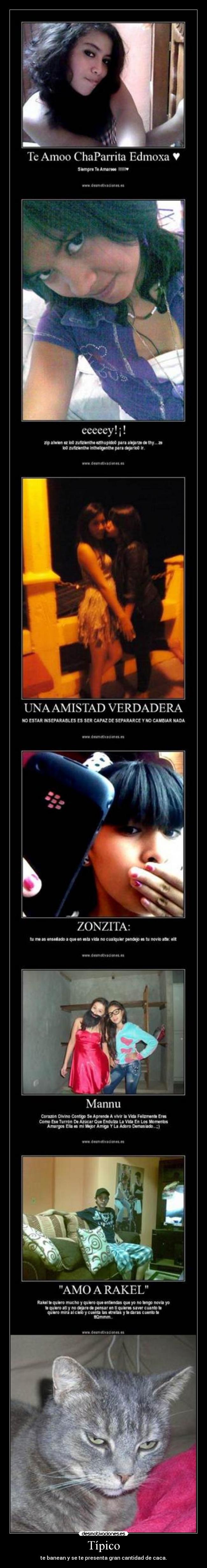 Típico - te banean y se te presenta gran cantidad de caca.