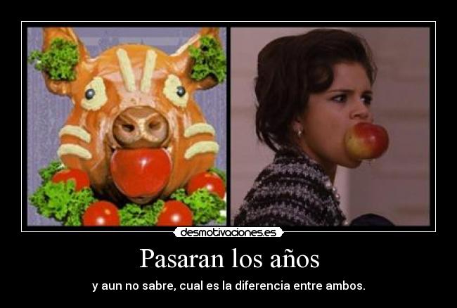 Pasaran los años -