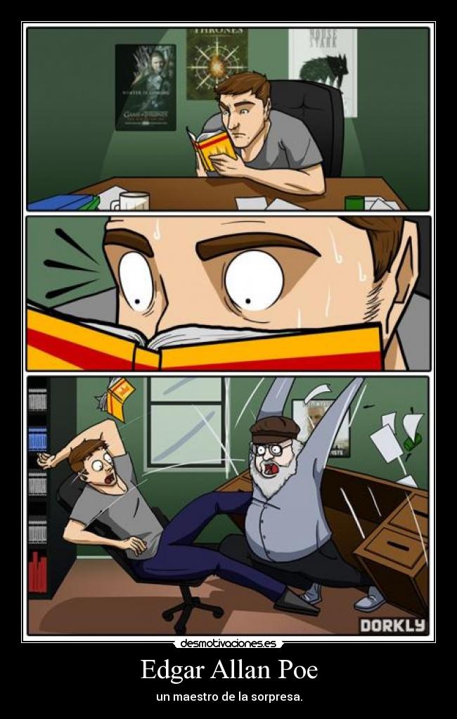 Edgar Allan Poe - un maestro de la sorpresa.