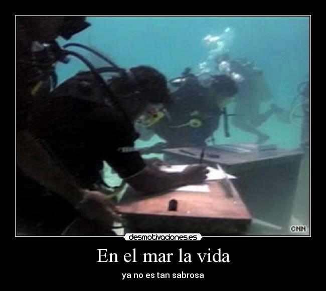 En el mar la vida -