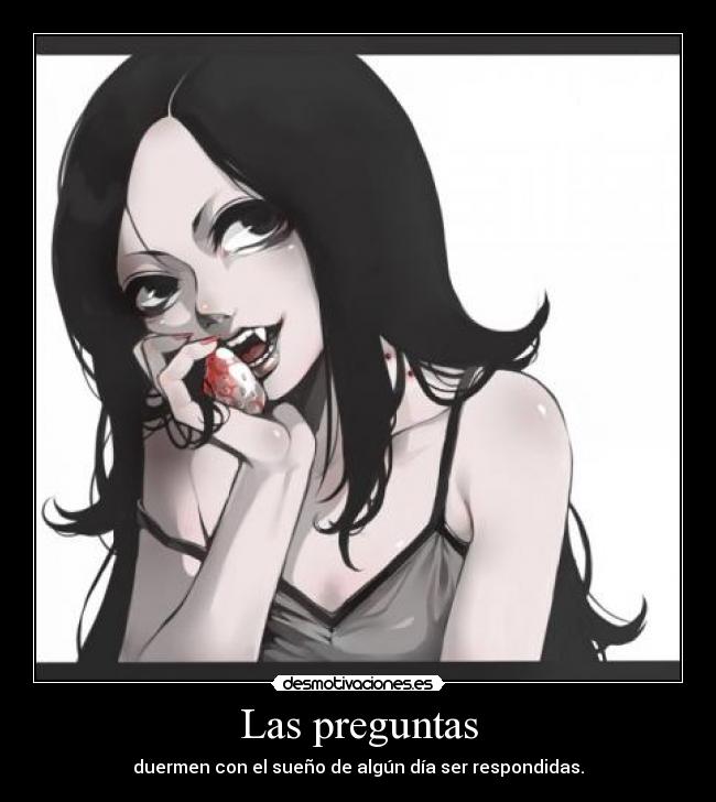 Las preguntas -