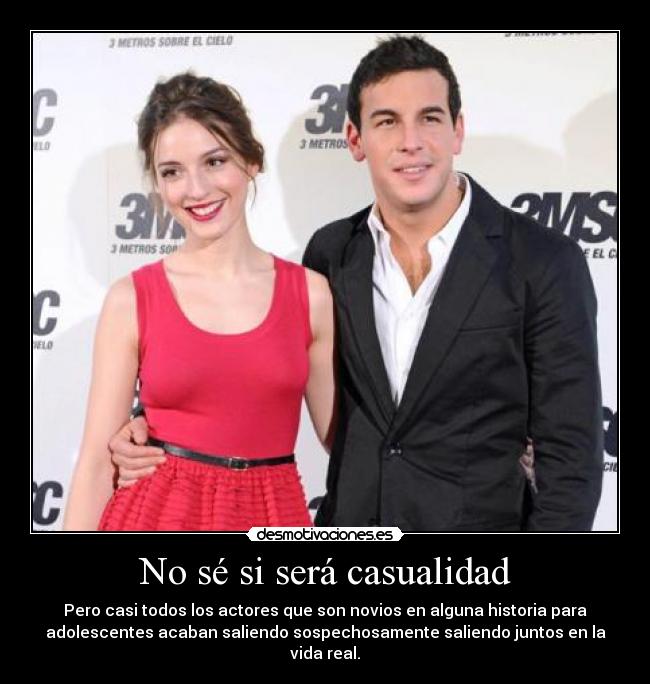 No sé si será casualidad - 