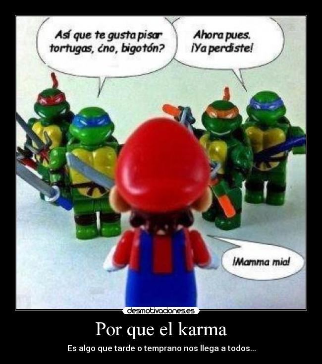 Por que el karma -