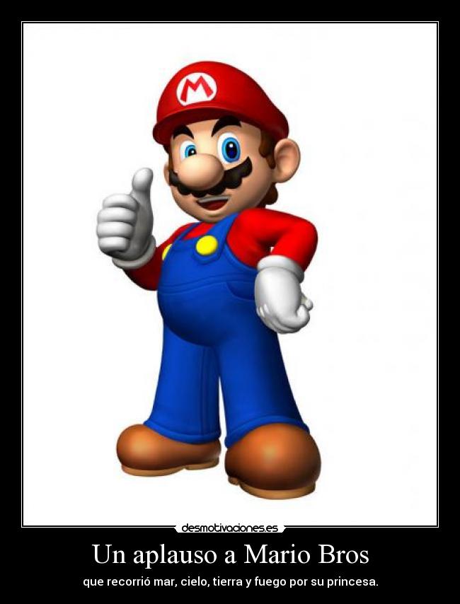 Un aplauso a Mario Bros -