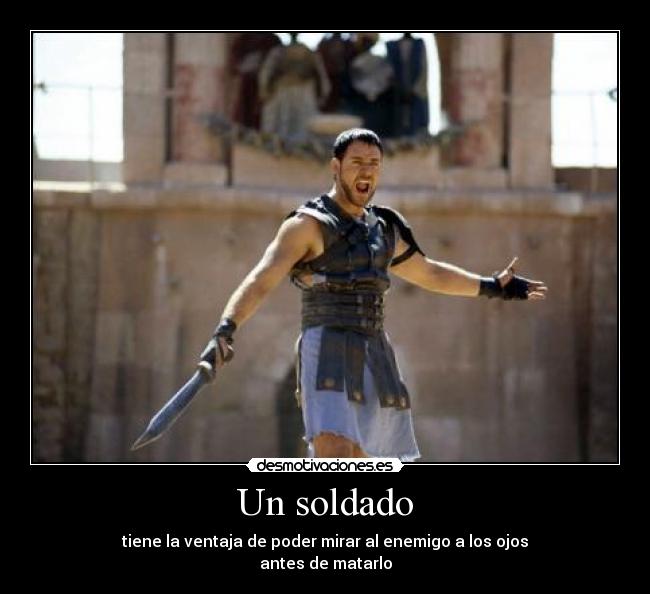 carteles gladiator desmotivaciones