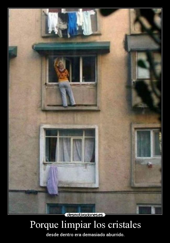 Porque limpiar los cristales - 