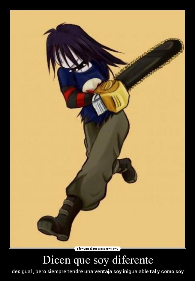 Dicen que soy diferente - 