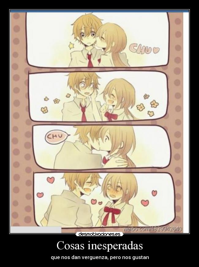 Cosas inesperadas - que nos dan verguenza, pero nos gustan