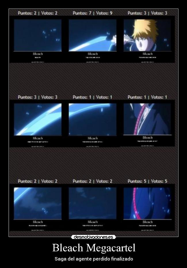 Bleach Megacartel - Saga del agente perdido finalizado