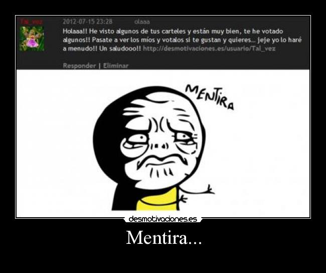 Mentira... - 