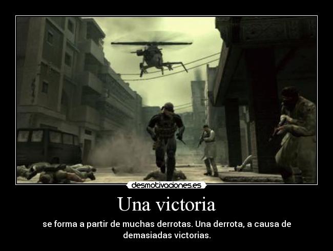 Una victoria - 