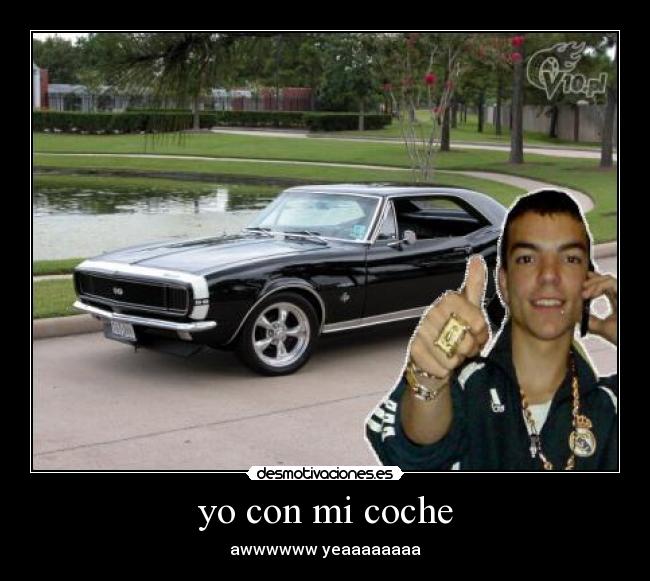 yo con mi coche -