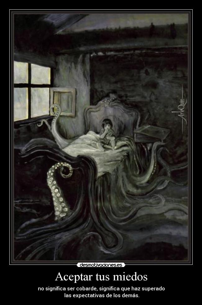 Aceptar tus miedos -