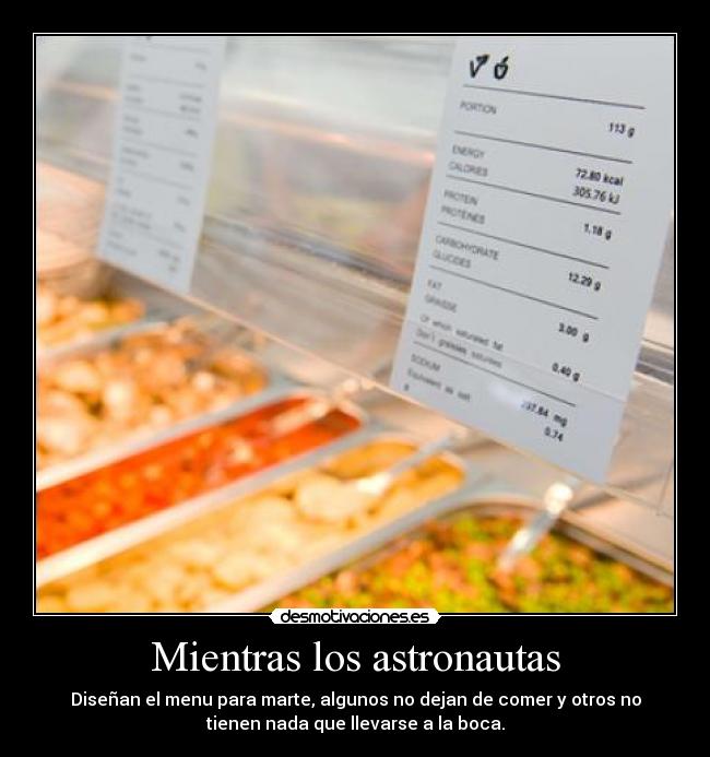 Mientras los astronautas - 