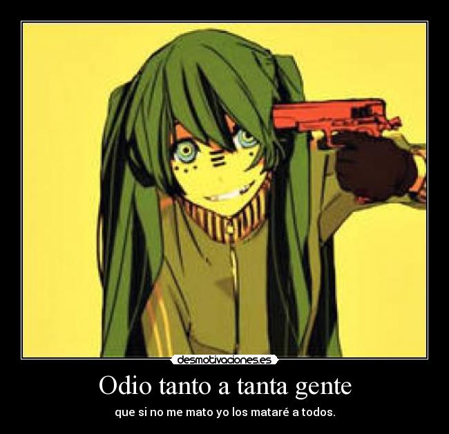 carteles odio harukaze raptorhunters 1291 vocaloid hatsune miku matryoshka advertidos estan nwn desmotivaciones